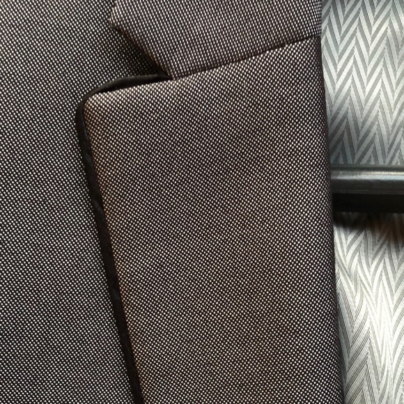 Slim Fit Dark Silver Suit - Picture 8 of 8